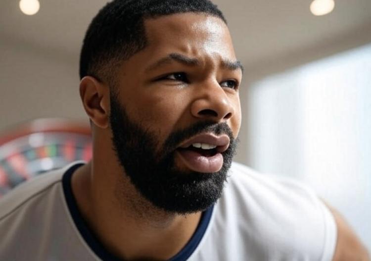 莫里斯在拉, 家人面前将